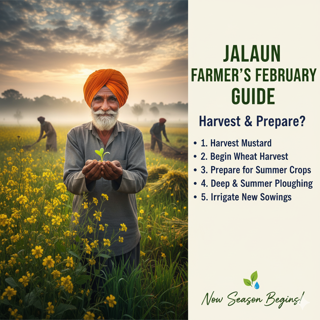 Vegetables to grow in february in jalaun up | Block-Wise Vegetable Guide