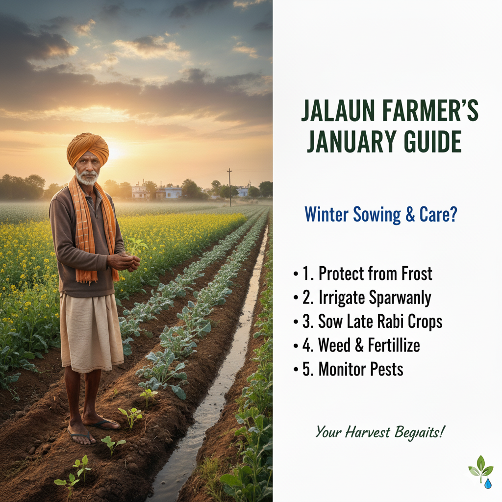 Vegetables to grow in january in jalaun up | Block-Wise Vegetable Guide