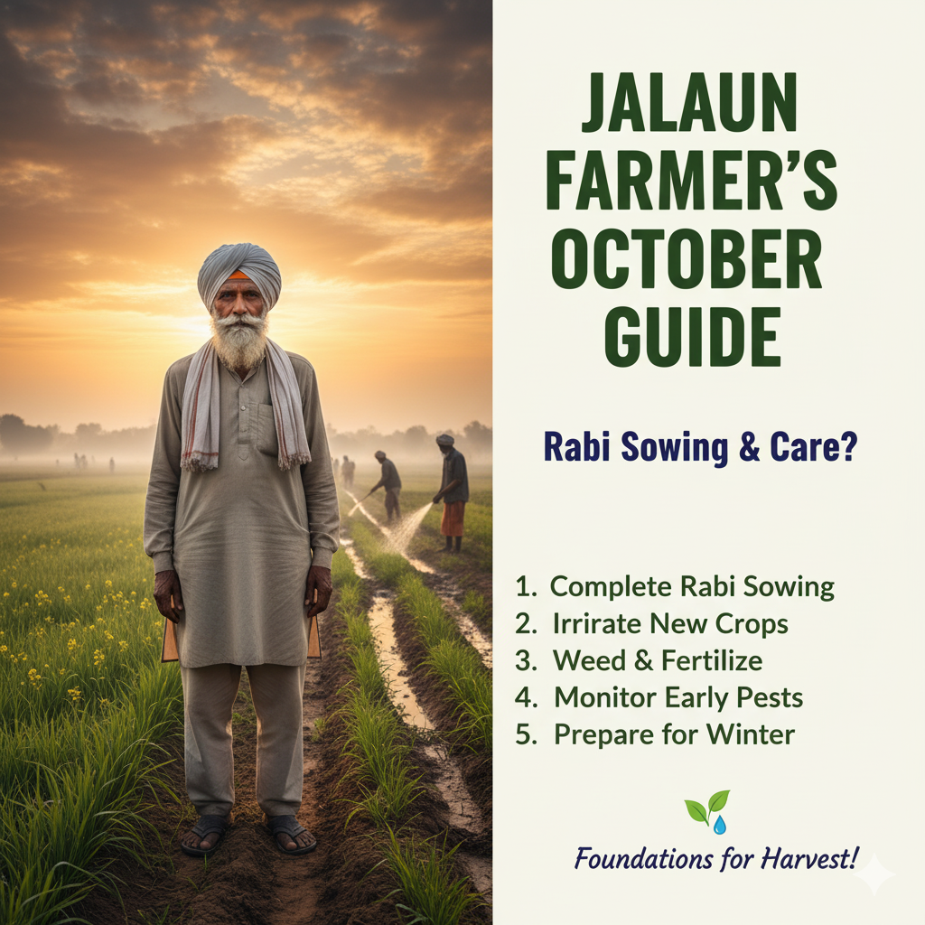 Vegetables to grow in october in jalaun up | Block-Wise Vegetable Guide