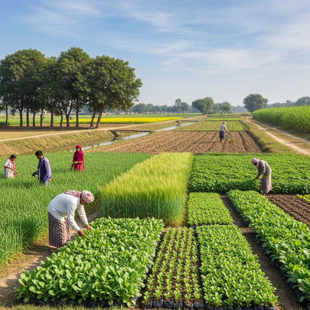 Vegetables to grow in july in jalaun up | Block-Wise Vegetable Guide