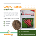 Red carrot seeds
