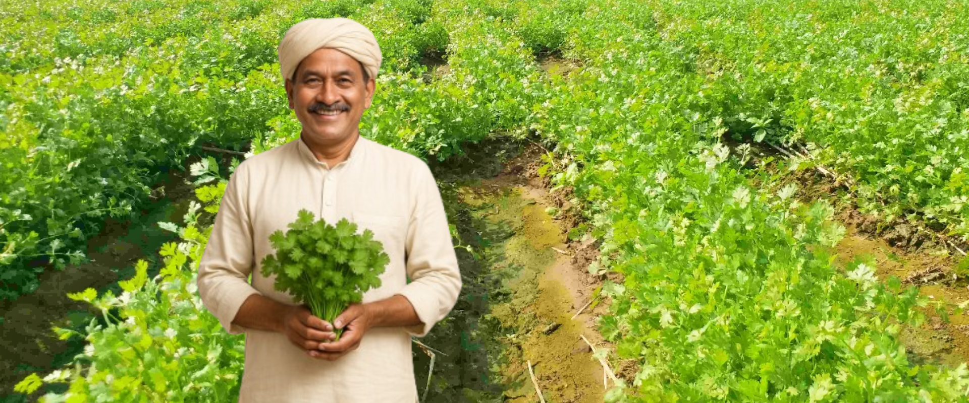 Mansarovar Seeds coriander seeds banner