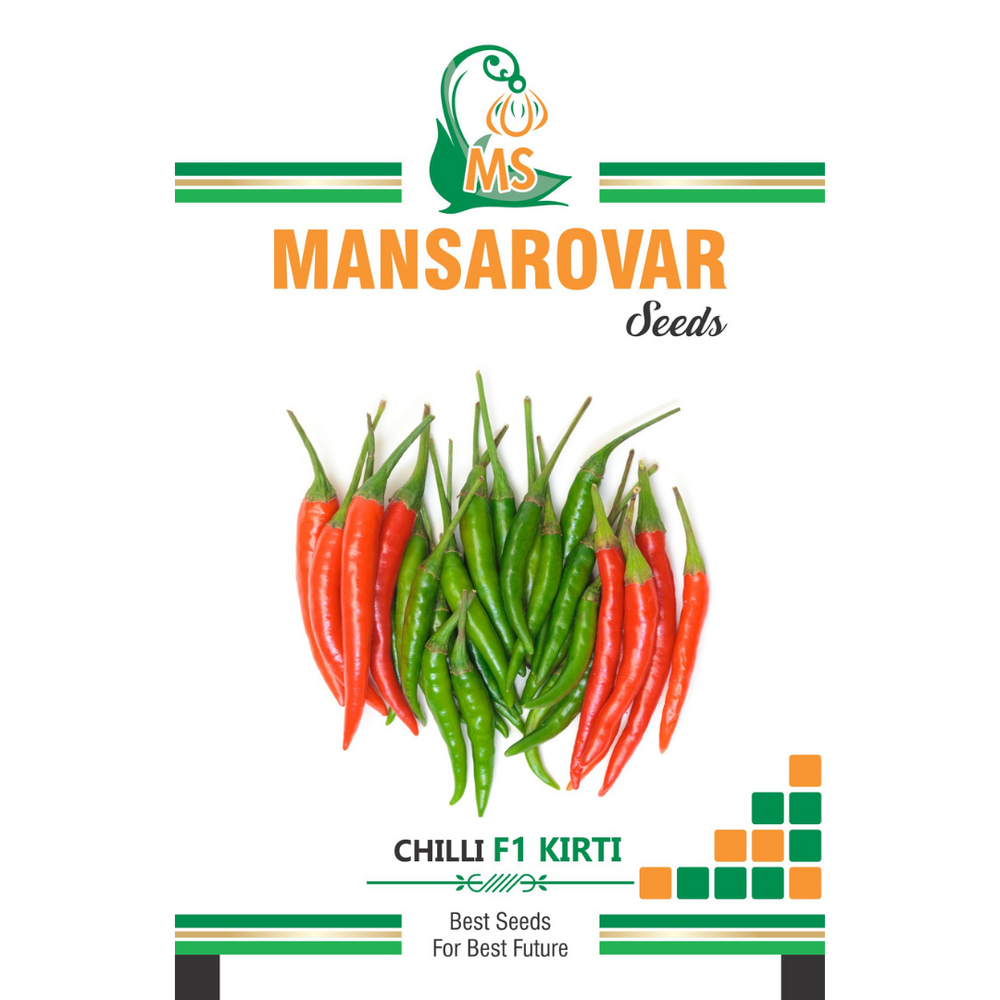 Mansarovar Seeds F1 hybrid chilli seed for high yield farming