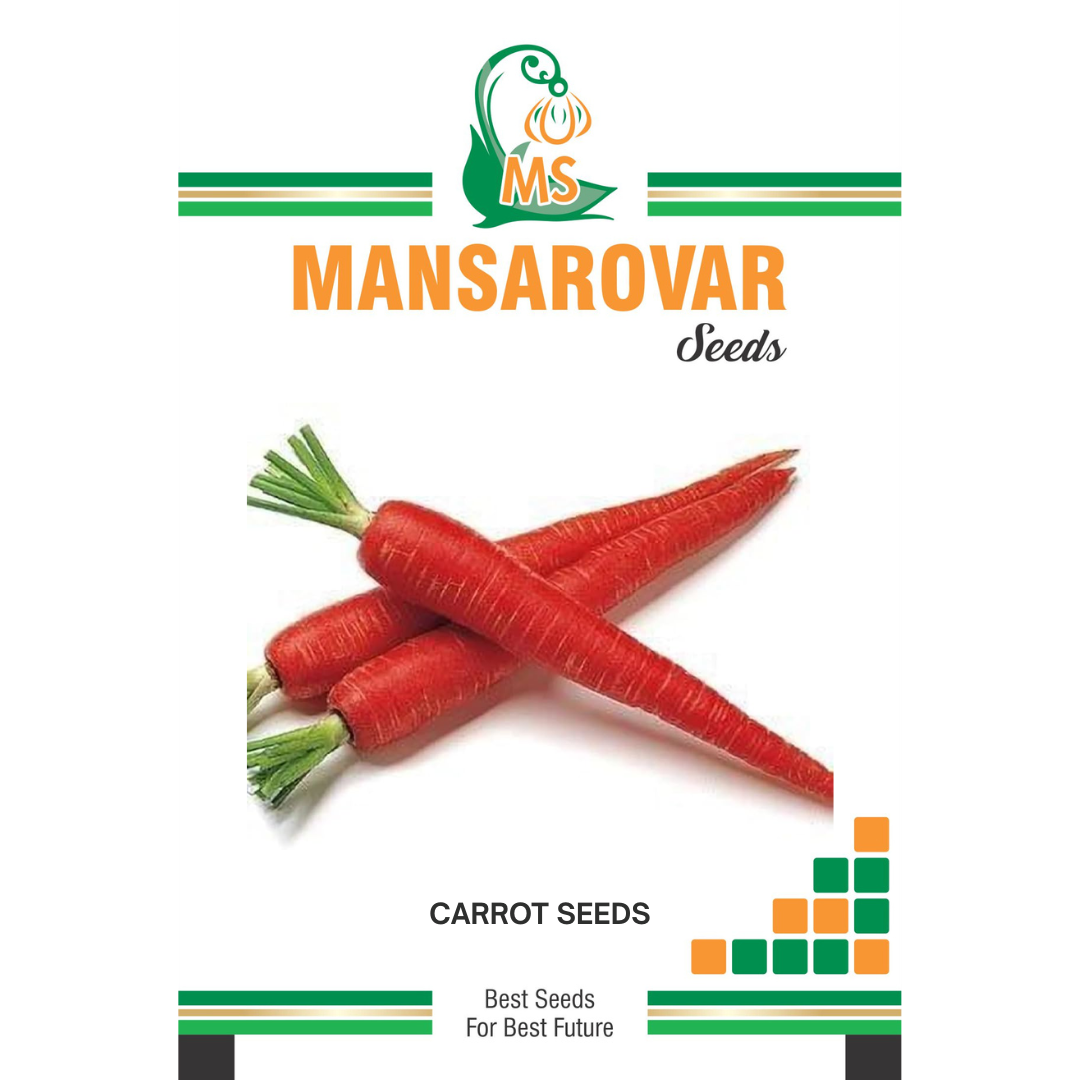 Mansarovar Seeds premium red carrot seeds for high quality farming